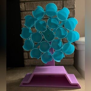 Blue and Purple Ferris Wheel Display and Toy for Mini Squishmallows